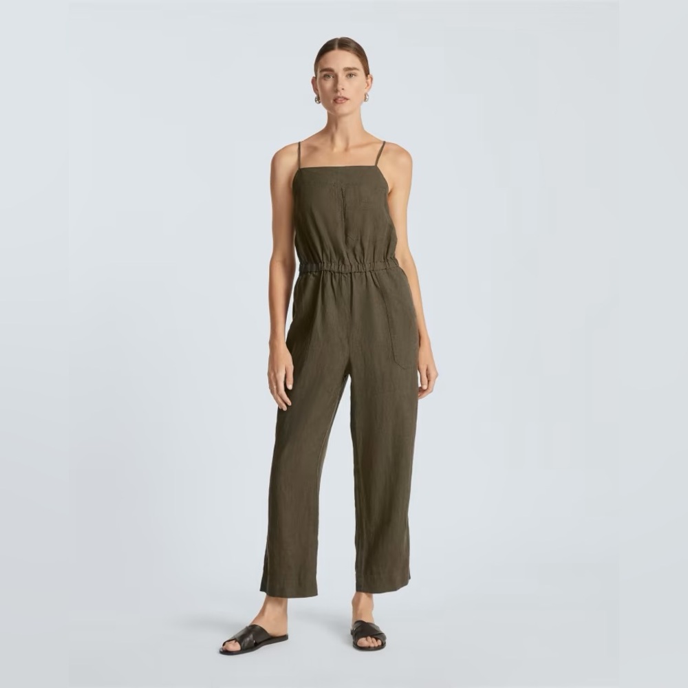 Linen Shoestring Jumpsuit - Everlane